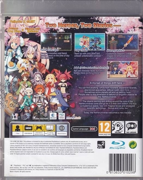 Trinity Universe - PS3 (B Grade) (Genbrug)